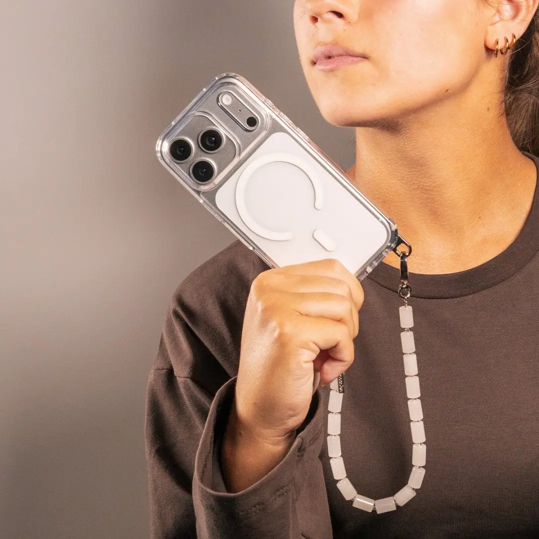Selencia Hoesje iPhone 17 Pro Rivièra Transparant - MagSafe