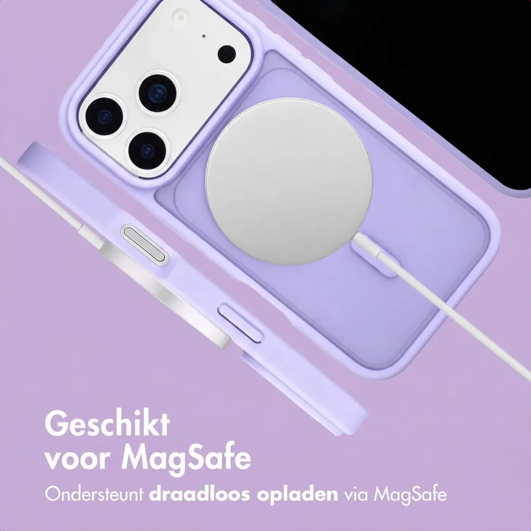 Imoshion Hoesje iPhone 17 Pro - MagSafe Lila