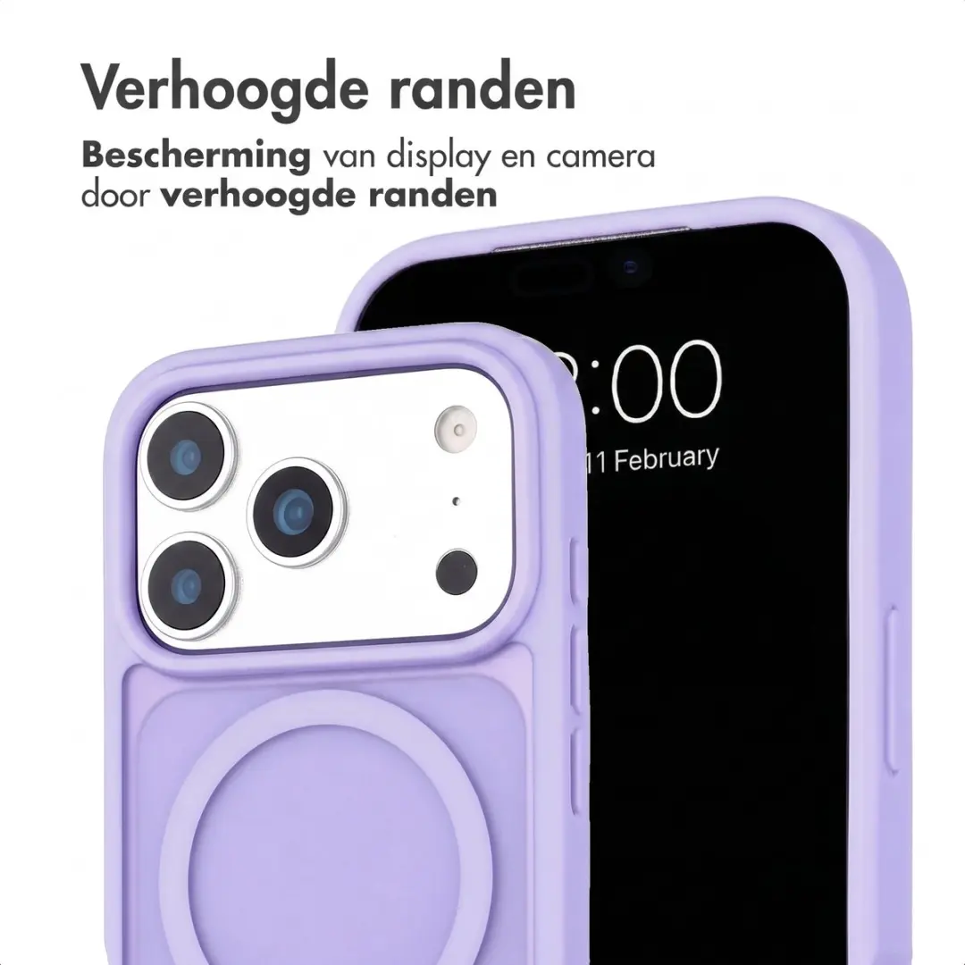 Imoshion Hoesje iPhone 17 Pro - MagSafe Lila
