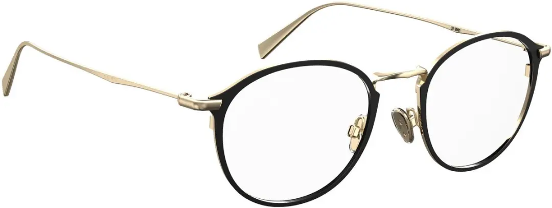 Levi's LV 5001 Brilmonturen - Matte Black Gold