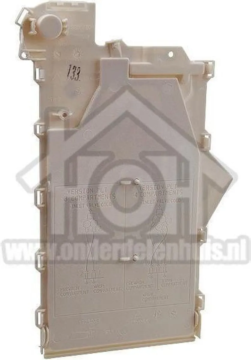 AEG Deksel Wasmachine Grijs