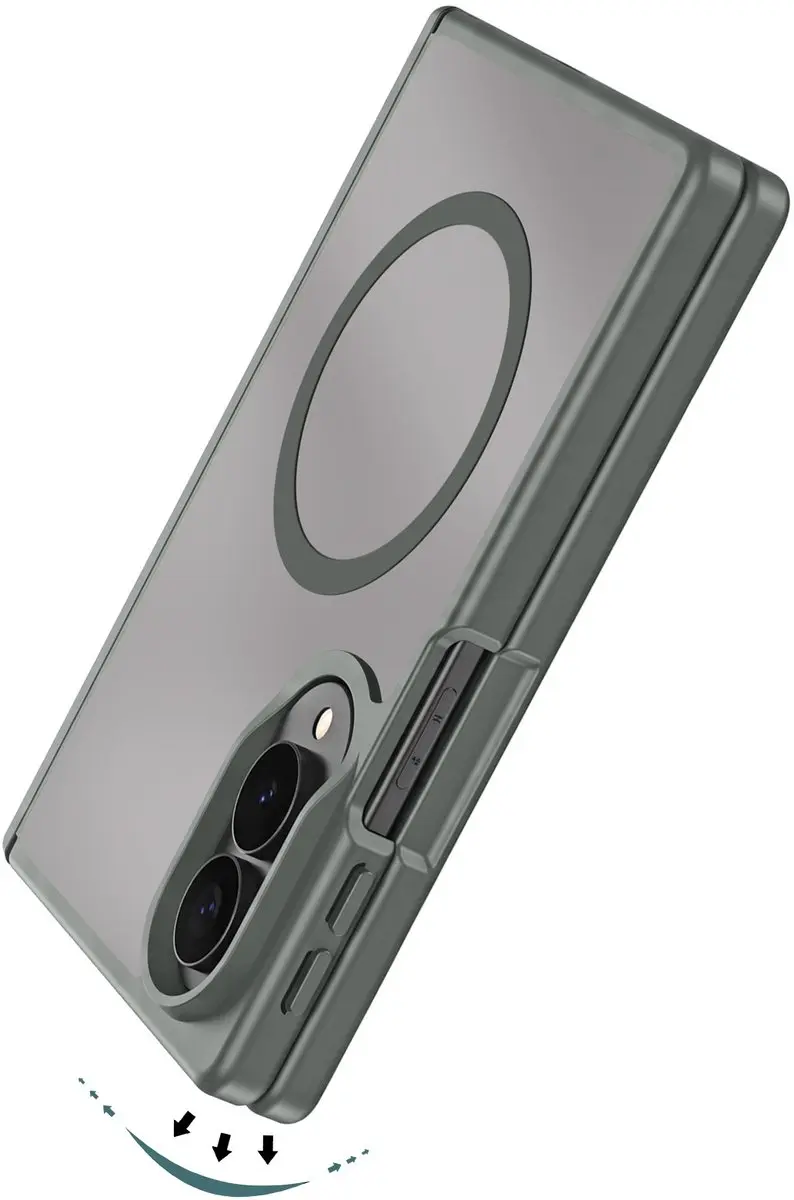 Dux Ducis MagSafe Hoesje Galaxy Z Fold8 - Grijs - BACK-YIND-GY-ZFO8