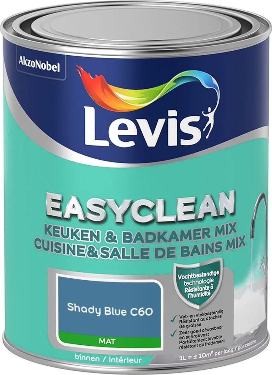 Levi's Easyclean Mengverf Shady Blue C60