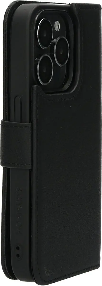 Mobiparts MP-124368 Hoesje iPhone 15 Pro - Wallet 2-in-1 - MagSafe - Zwart - afbeelding 6 van 6