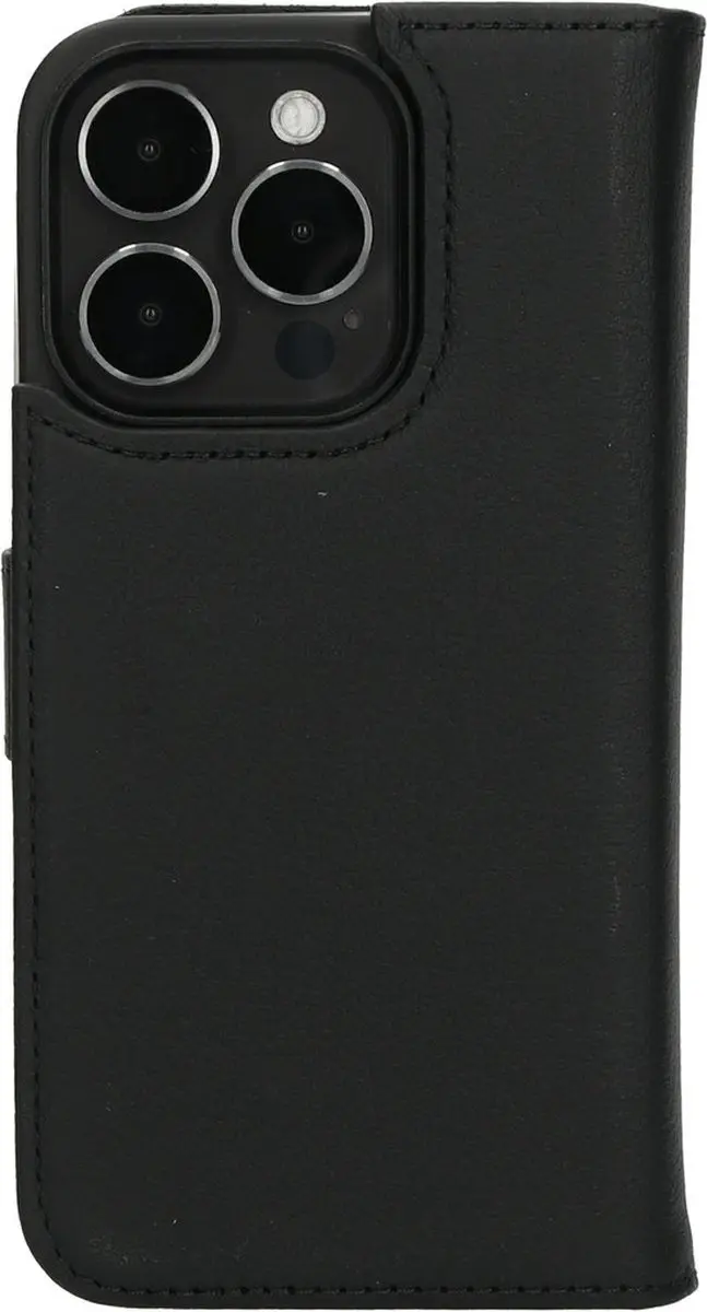 Mobiparts MP-124368 Hoesje iPhone 15 Pro - Wallet 2-in-1 - MagSafe - Zwart - afbeelding 3 van 6
