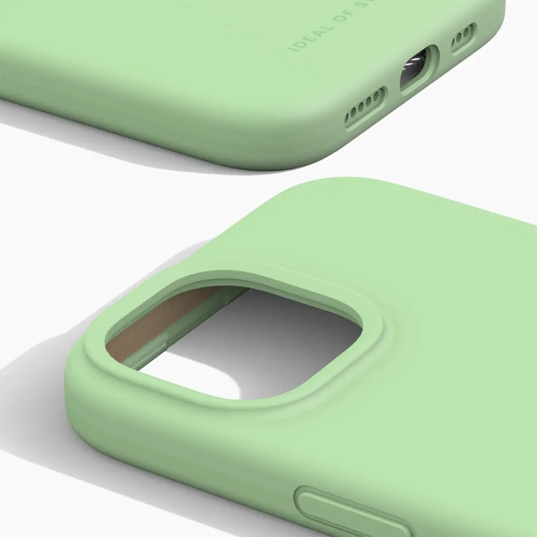 iDeal of Sweden iPhone 17/16/15/14/13 Silicone Hoesje - Mint