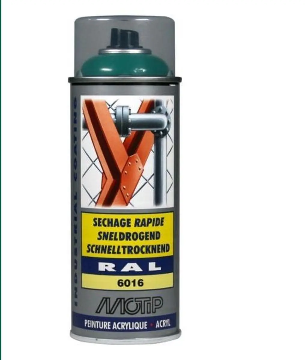 Motip Acrylverf RAL 6016 Turkooisgroen 400ml