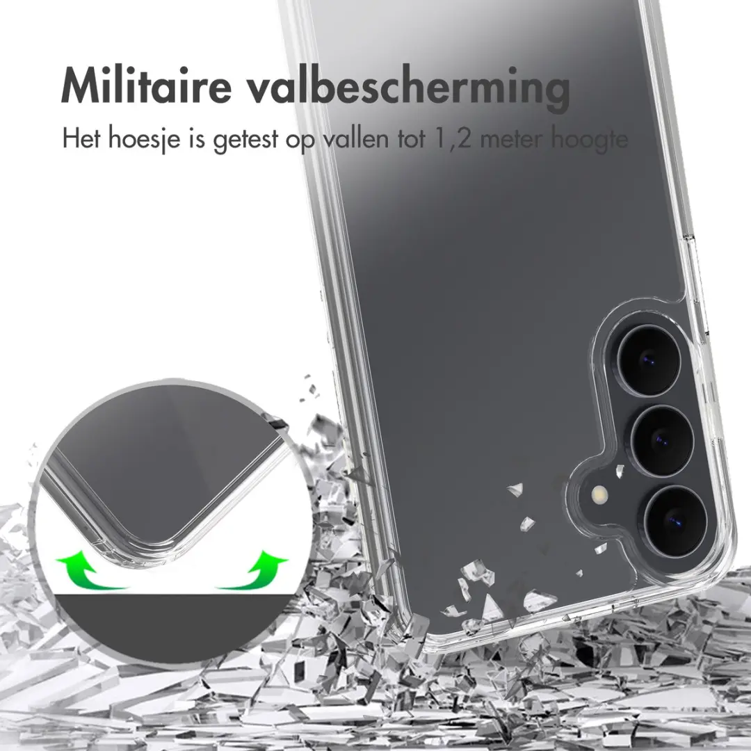 Accezz Xtreme Impact Backcover 2.0 - Samsung Galaxy S26 FE - Transparant