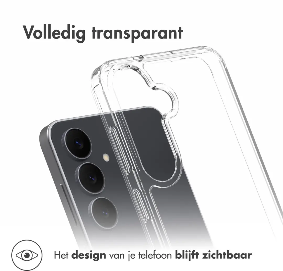 Accezz Xtreme Impact Backcover 2.0 - Samsung Galaxy S26 FE - Transparant