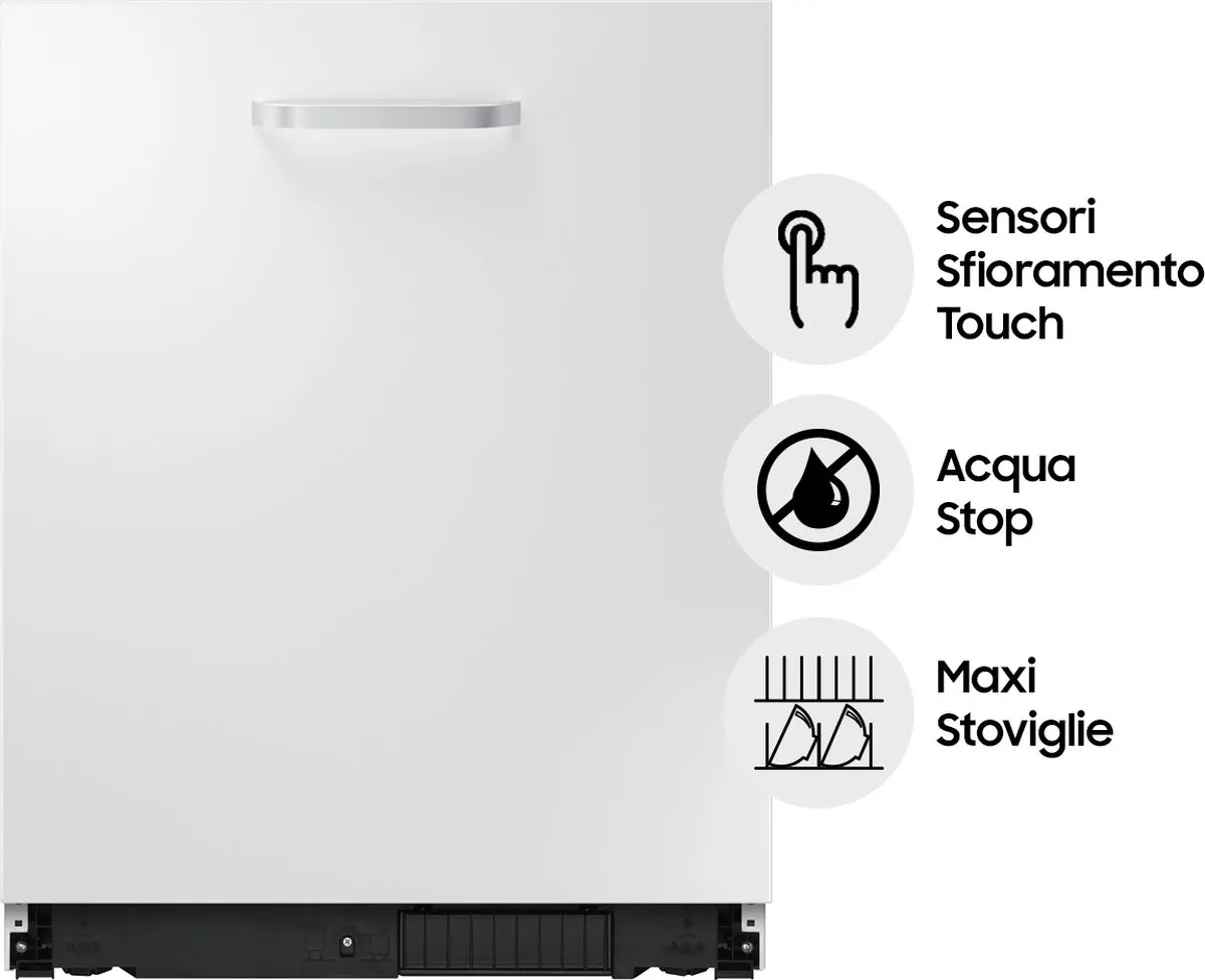 Samsung DW60M6050BB Inbouw Vaatwasser 14 Couverts - afbeelding 6 van 6