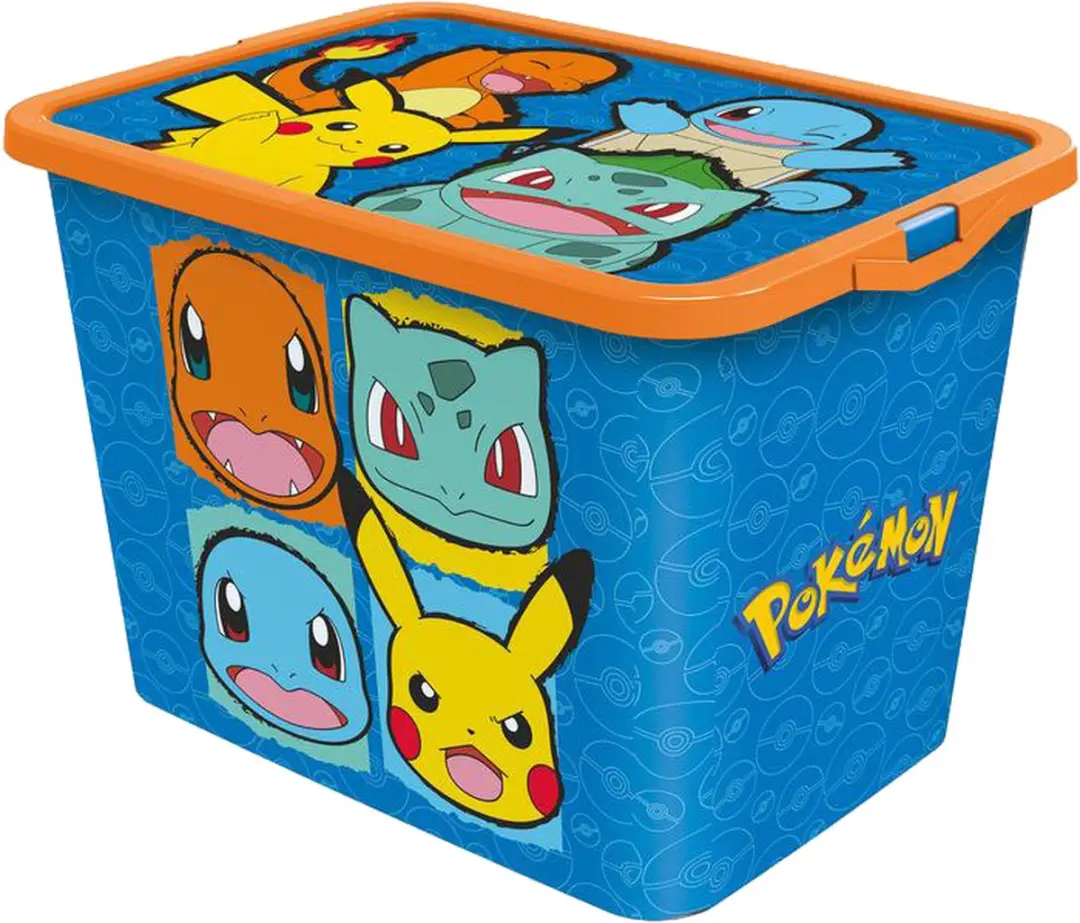 Pokémon Opbergbox Junior 23L - Blauw/Oranje
