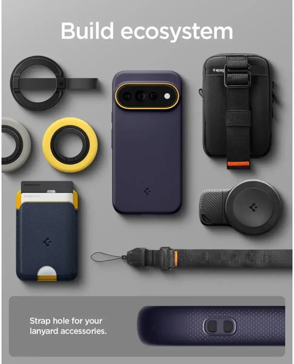 Spigen Nano Pop MagFit ACS11454 Hoesje - Blauw - afbeelding 6 van 6
