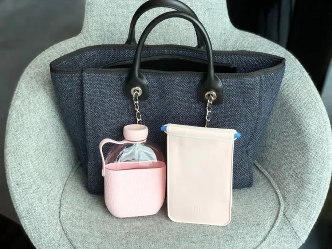 Hip Pack Medium Herbruikbare Lunchzak - Roze - afbeelding 6 van 6