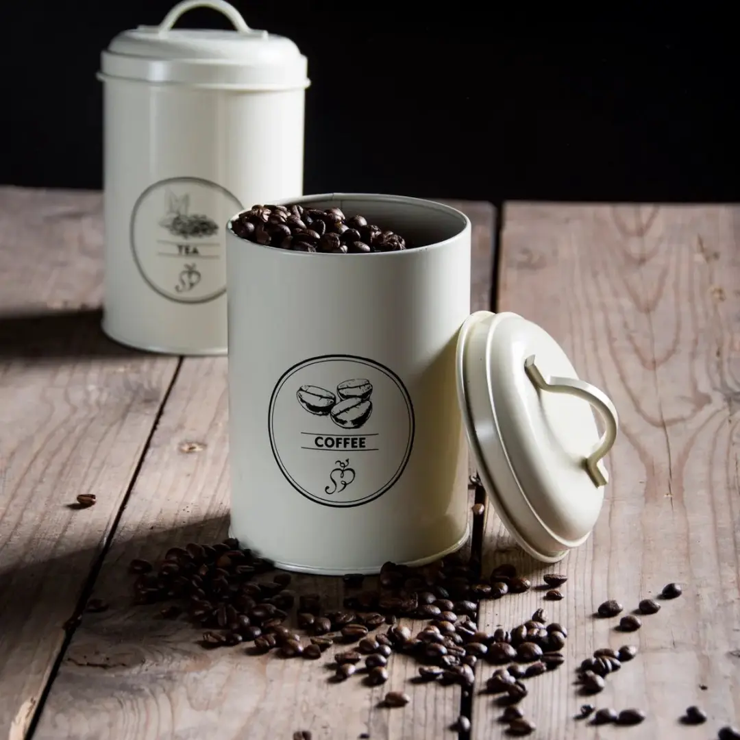 Esschert Design Voorraadblik Koffie/Thee/Suiker C2102 - 2L - 3 Stuks - afbeelding 4 van 6