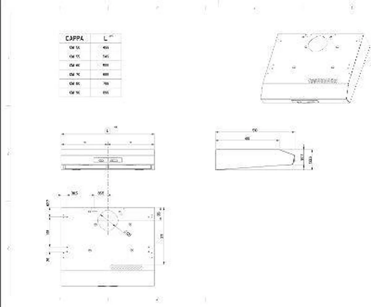 Beko HNS91210X Onderbouw Afzuigkap - 272 m³/u