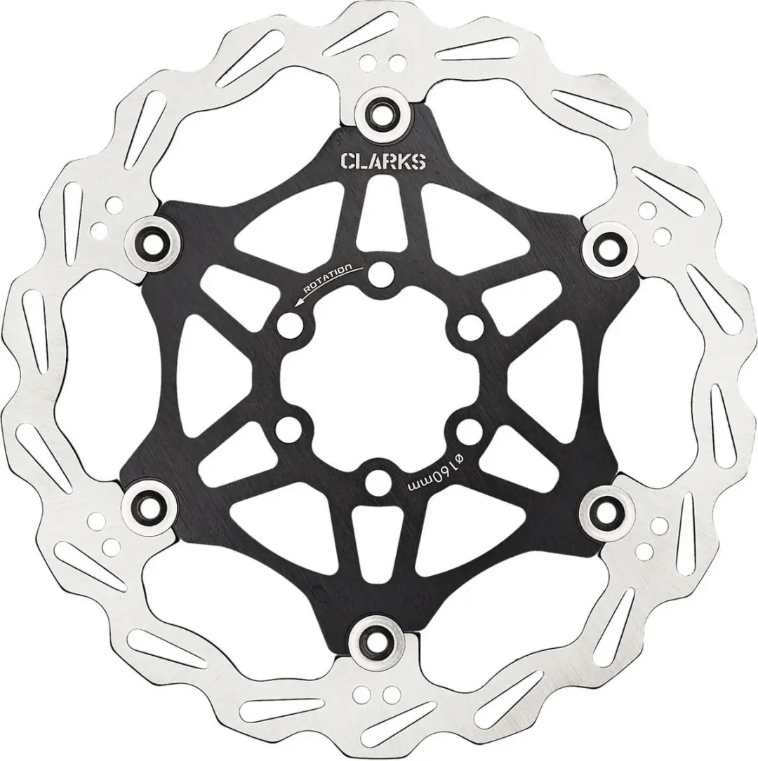 Clarks Lightweight Disc-Rotor 6-voudig 160mm
