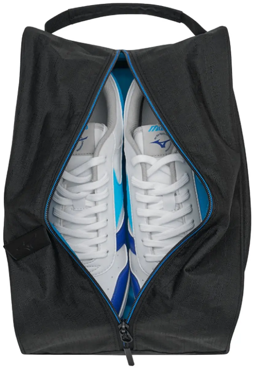 Mizuno Schoentas 2026 - 1 Paar - Zwart/Blauw - afbeelding 2 van 2