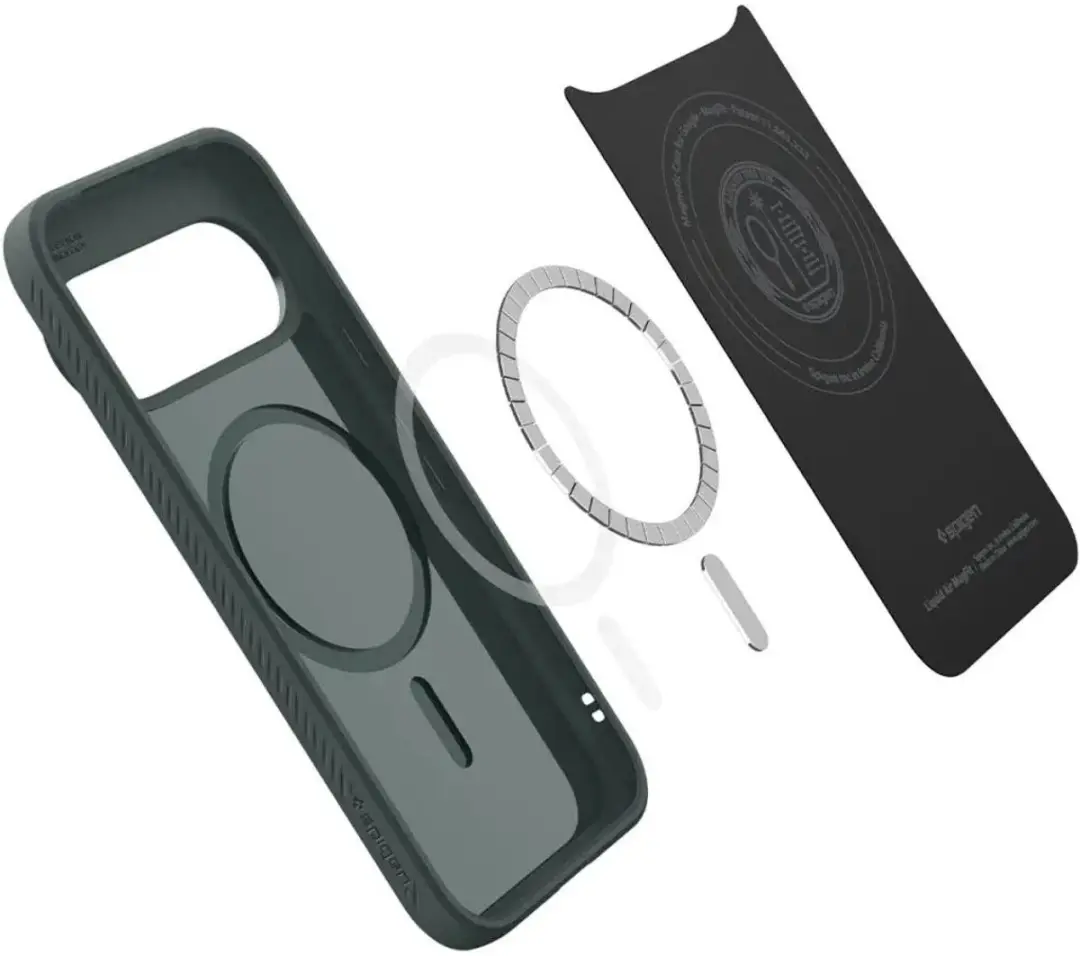 Spigen Liquid Air MagFit ACS11858 Hoesje - Google Pixel 11 Pro - Groen