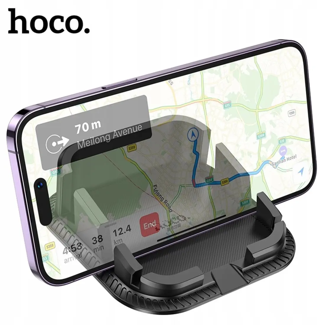 Hoco Dashboard Telefoonhouder & Tabletstandaard - Antislip Siliconen