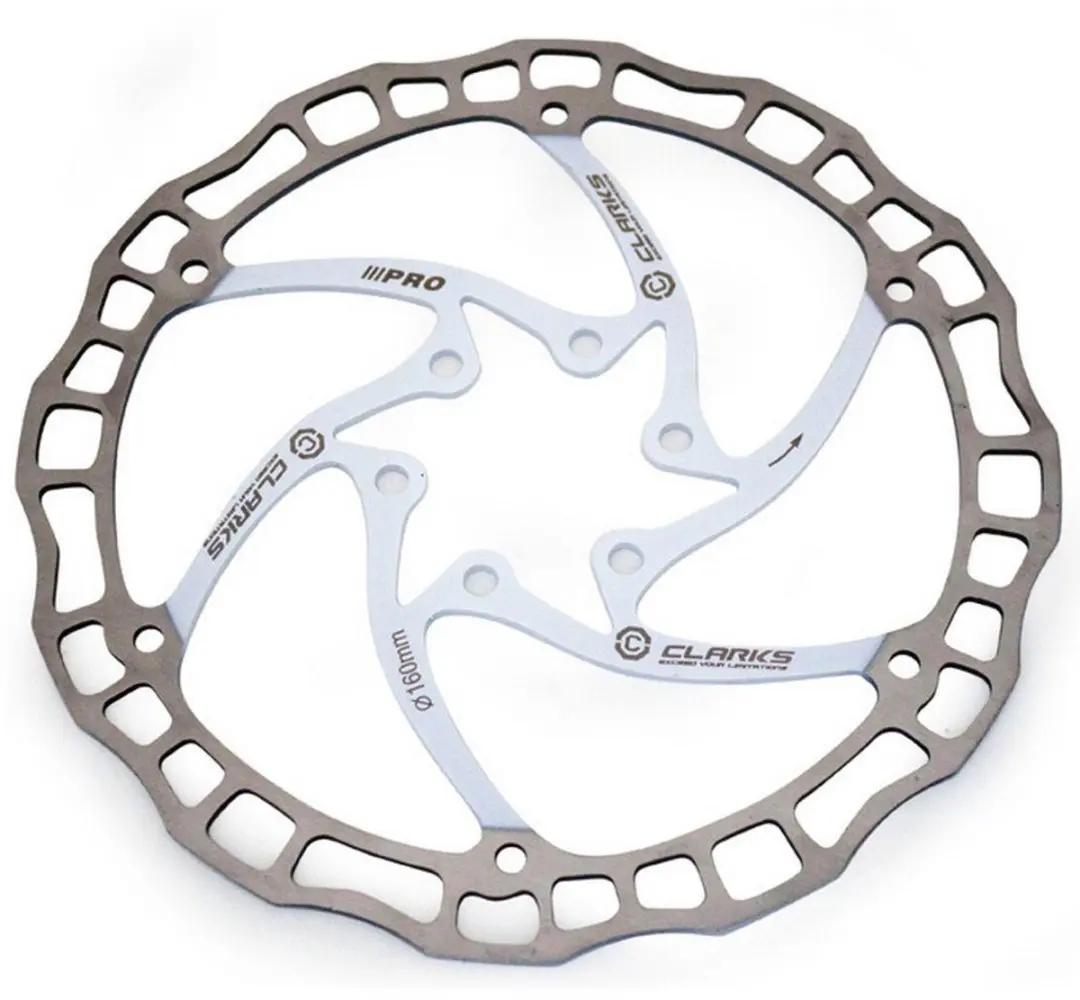 Clarks Cd-08 6b Remschijf Wit,Zilver 180 mm