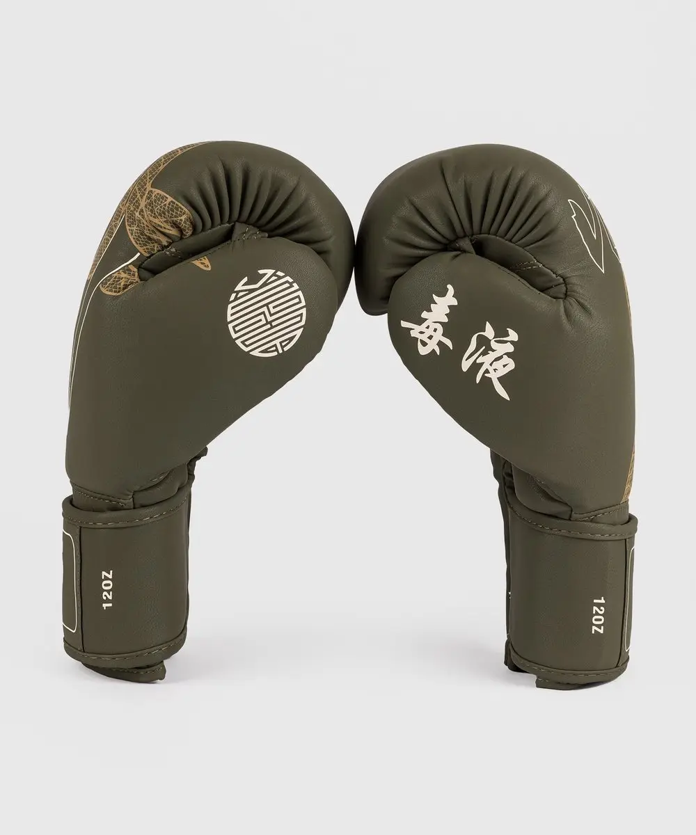 Venum Serpenti Serie Khaki Boks Handschoenen 12oz - M