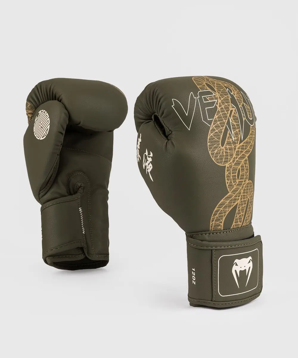 Venum Serpenti Serie Khaki Boks Handschoenen 12oz