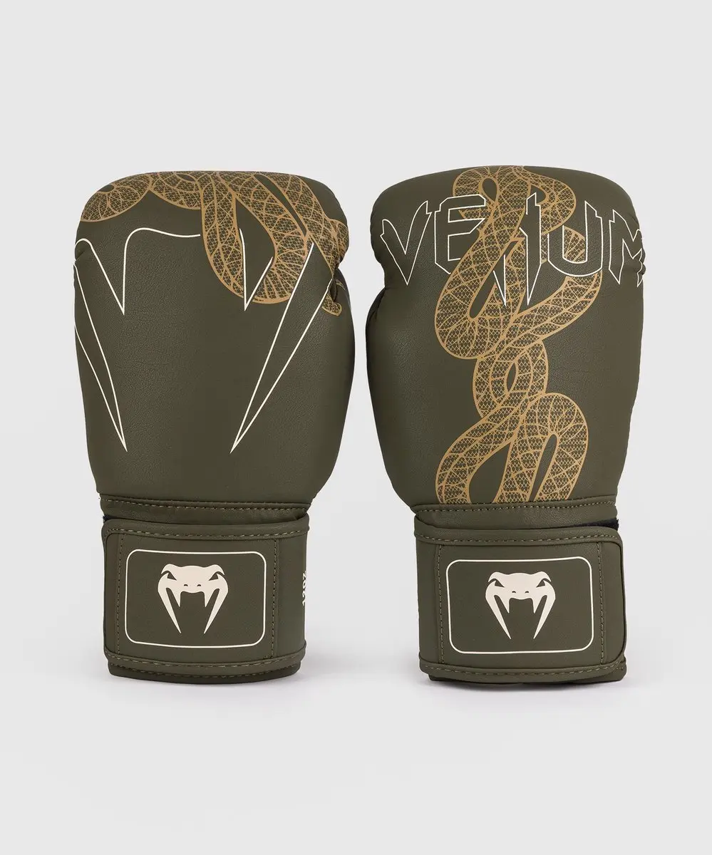 Venum Serpenti Serie Khaki Boks Handschoenen 12oz - M