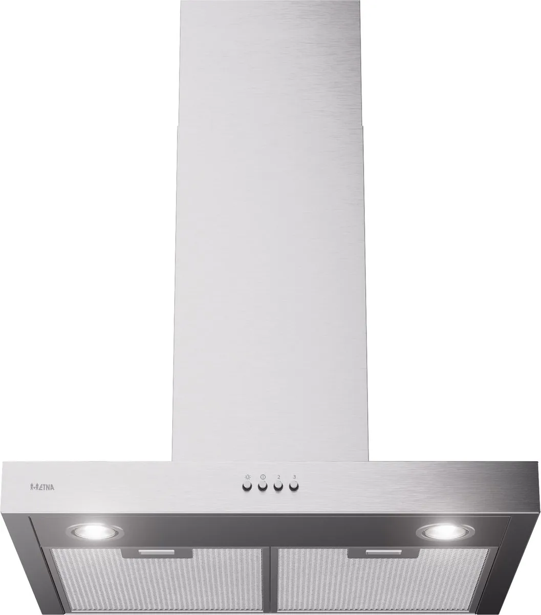 Etna AB260RVS Blokmodel Schouwkap 260m³/u - RVS - 3 standen