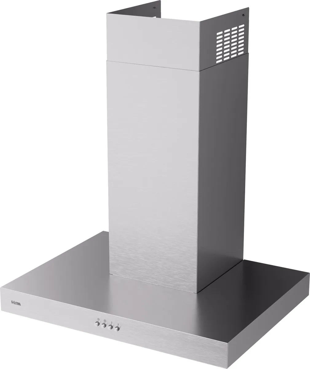 Etna AB260RVS Blokmodel Schouwkap 260m³/u - RVS - 3 standen