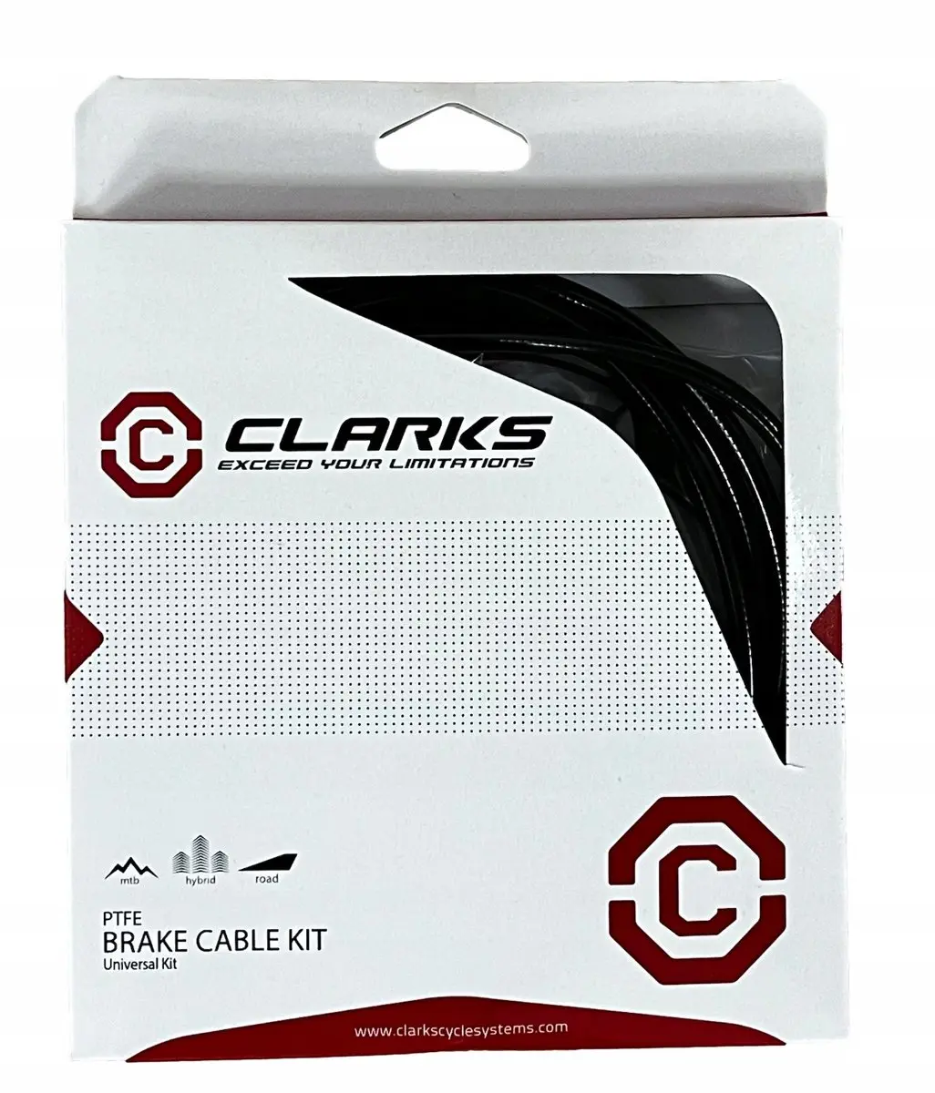 Clarks Universele Remkabel Set - Teflon Coating - Black