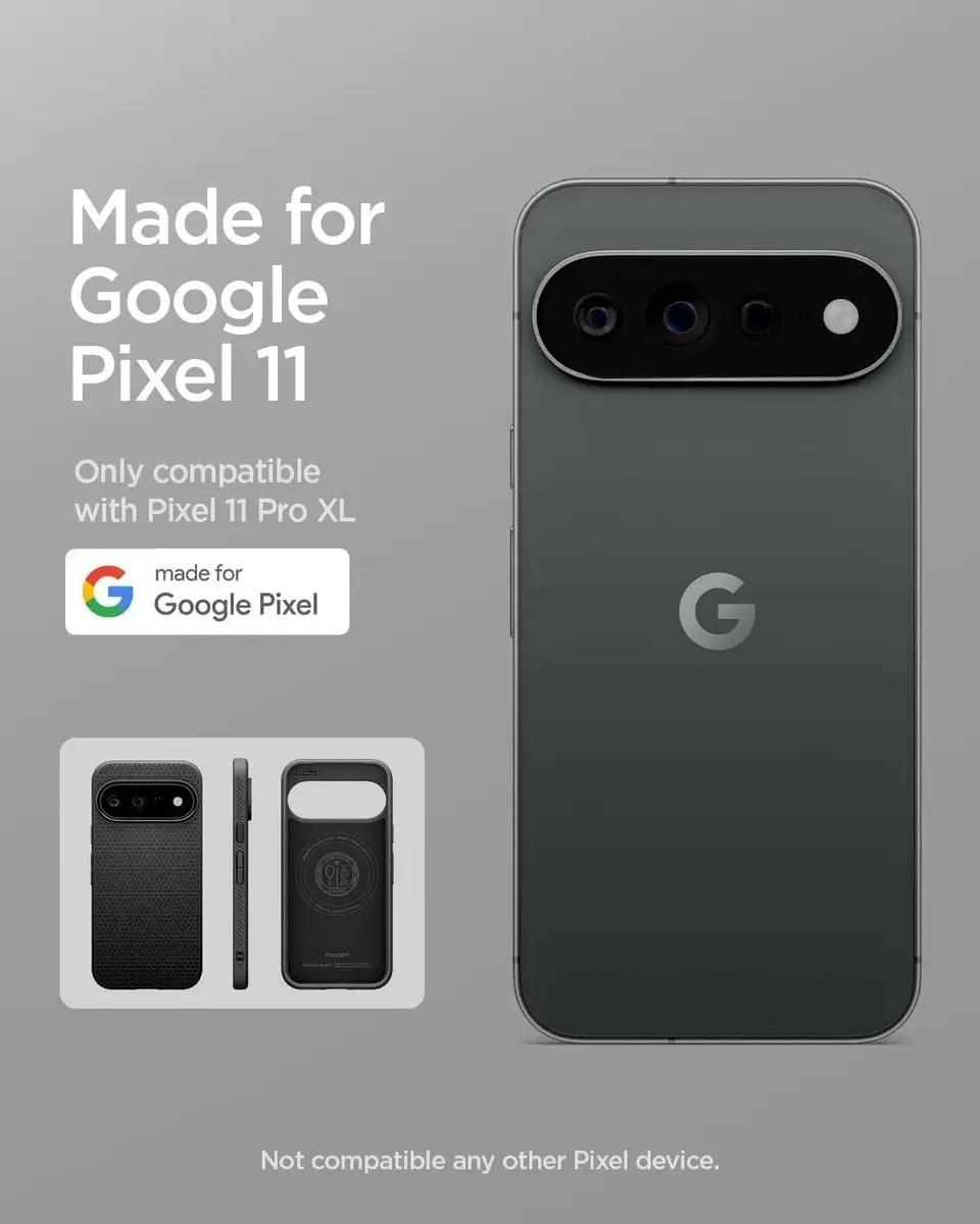 Spigen Liquid Air MagFit ACS11449 Hoesje - Zwart - afbeelding 6 van 6
