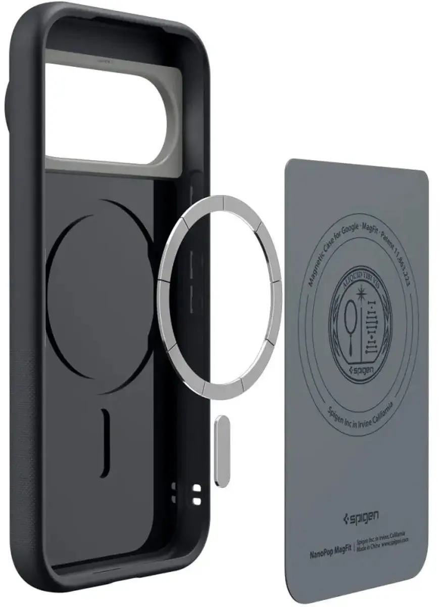 Spigen Nano Pop MagFit ACS11435 Hoesje - Google Pixel 11 Pro - Zwart