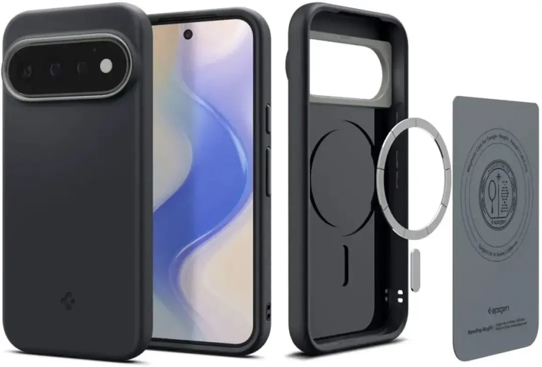Spigen Nano Pop MagFit ACS11435 Hoesje - Google Pixel 11 Pro - Zwart - afbeelding 6 van 6