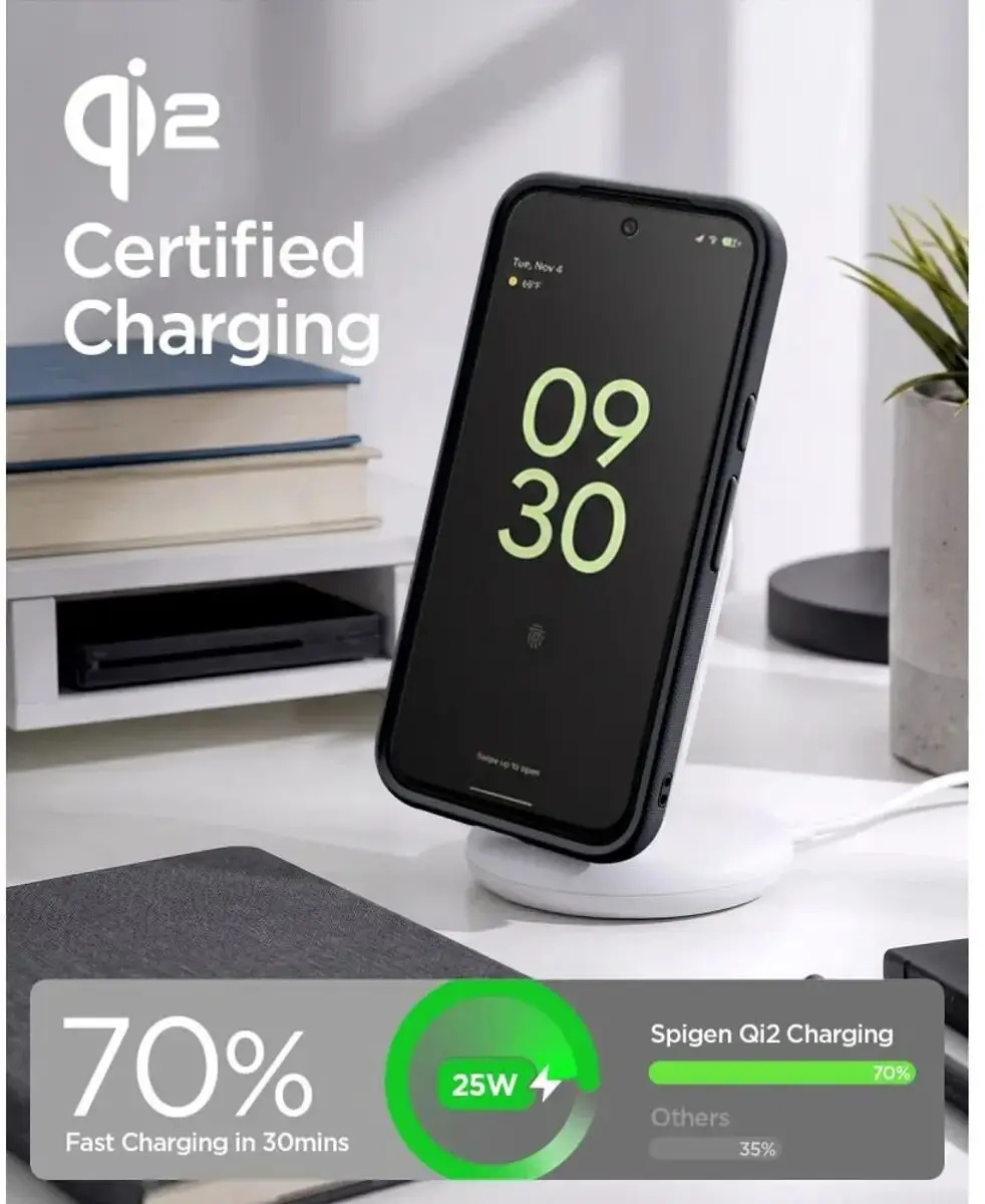 Spigen Nano Pop MagFit ACS11435 Hoesje - Google Pixel 11 Pro - Zwart