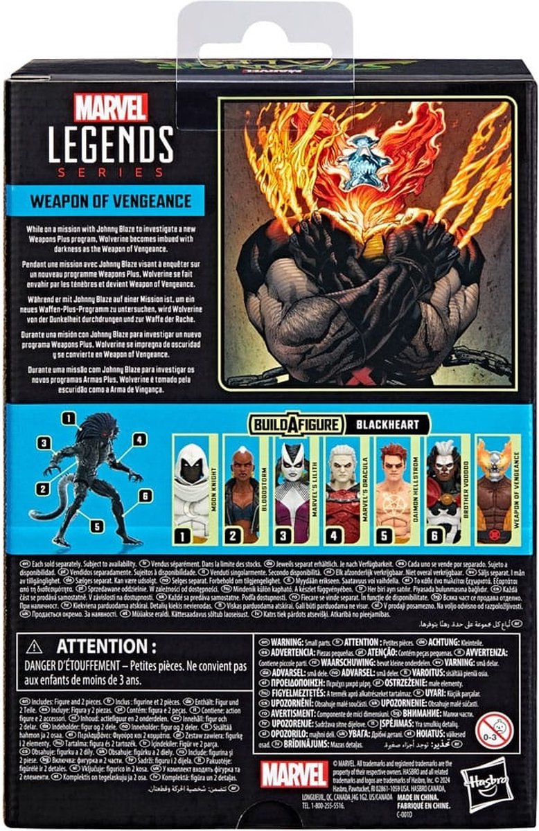 Strange Tales Marvel Legends Action Figure Weapon of Vengeance (BAF: Blackheart) 15 cm