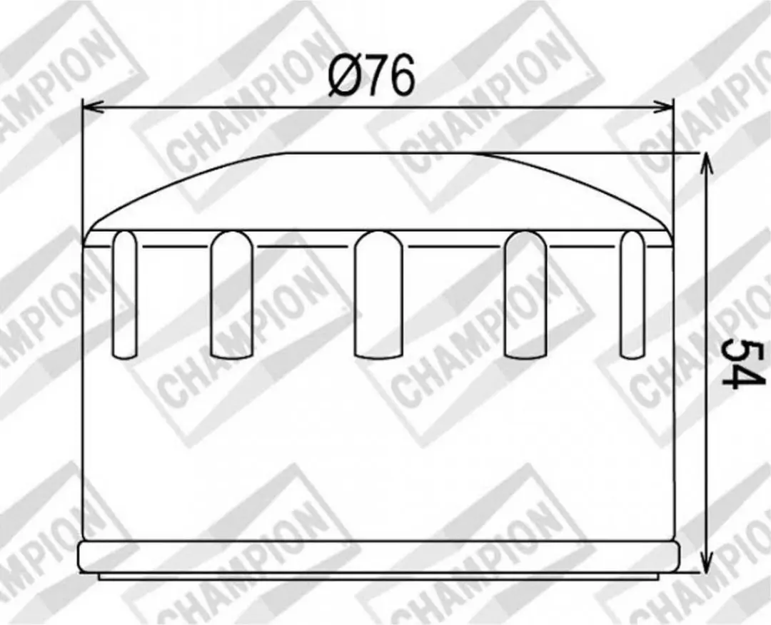 Champion Oliefilter BMW 650 C GT 2012-2019 COF064/C325