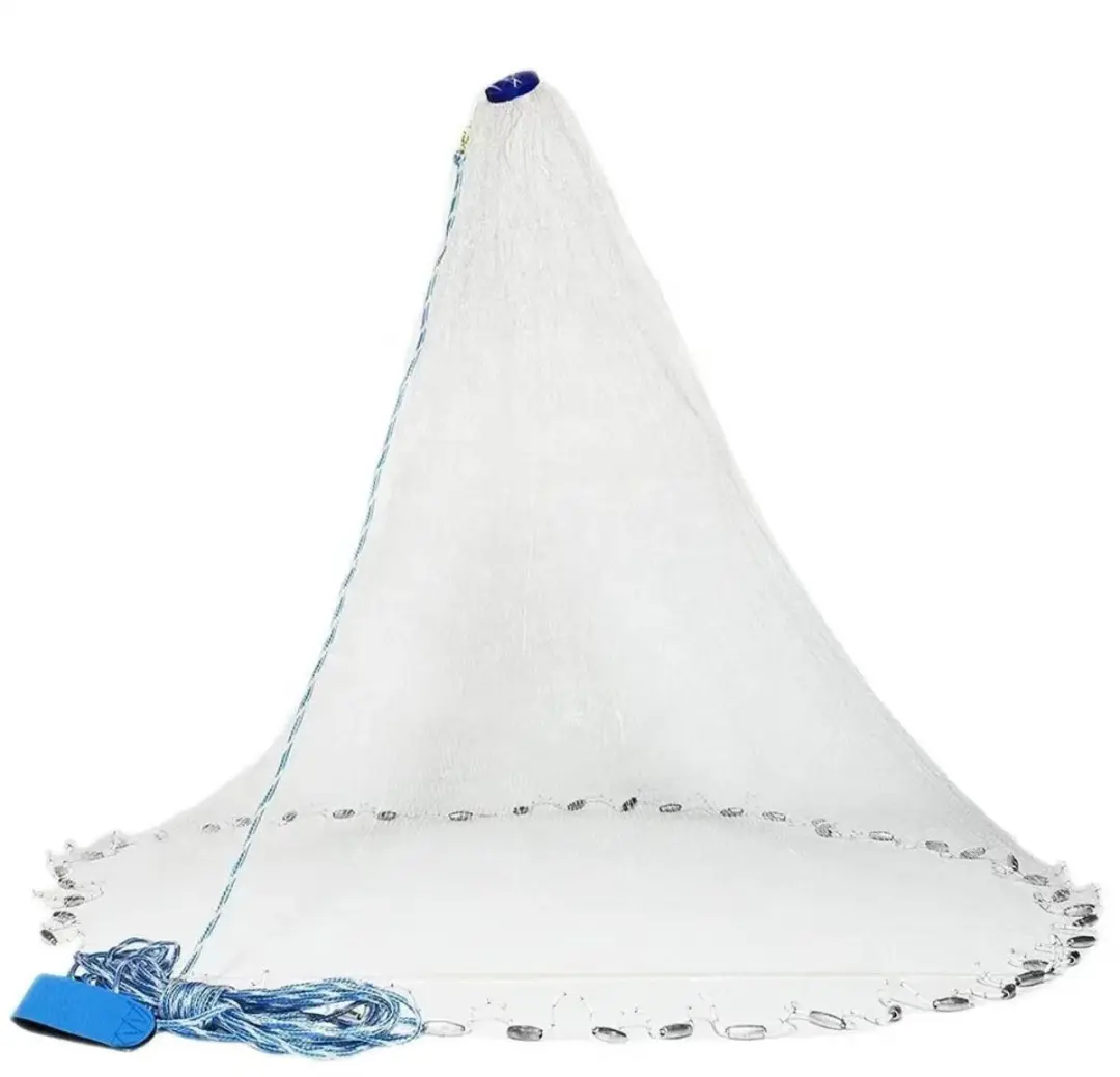 RedParrot Werpnet Vissen 500cm - Wit
