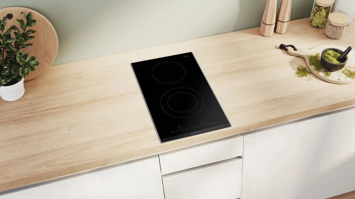 Bosch PKF375FP2E Vitro-keramische Kookplaat 3500W - 2 Zones - Zwart - afbeelding 4 van 6