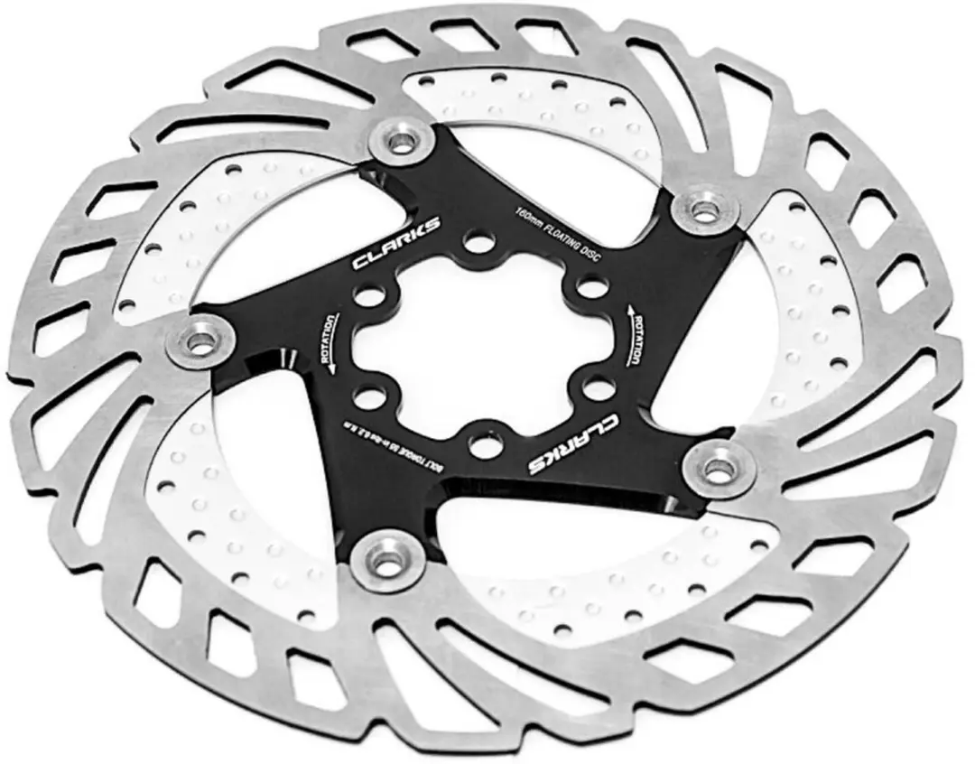 Clarks CFR-11FA Remschijf 160mm - 6 Bouten - Zilver