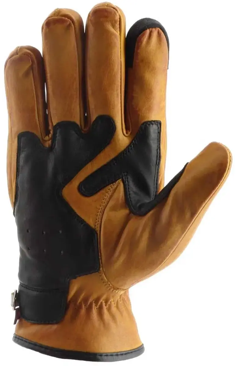 Von Dutch Flash Leren Handschoenen - Bruin S