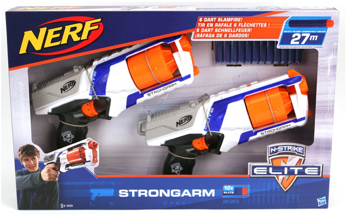 Nerf - N-Strike Elite Strongarm - 2 stuks