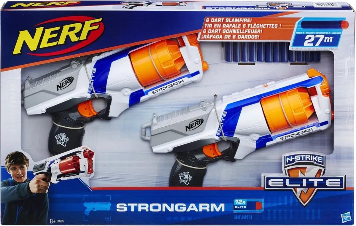 Hasbro Nerf N-Strike Elite Strongarm B8995 - 2 Stuks - afbeelding 5 van 5