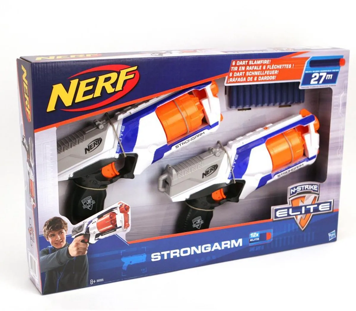 Hasbro Nerf N-Strike Elite Strongarm B8995 - 2 Stuks - afbeelding 3 van 5
