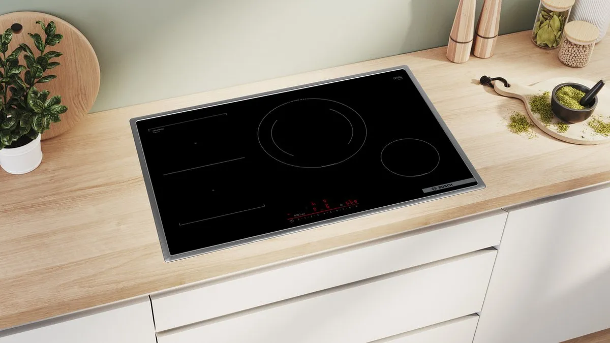 Bosch Serie 6 PVS845HB1E Inductiekookplaat 80cm - 4 Zones - Zwart - afbeelding 3 van 6