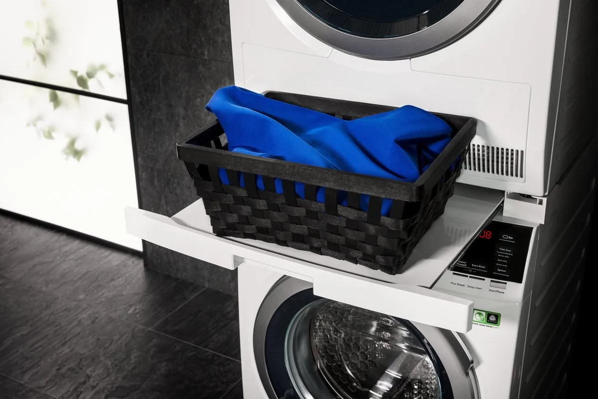 AEG SKP11GW Stapelkit - 60cm Diepe Droger/Wasmachine