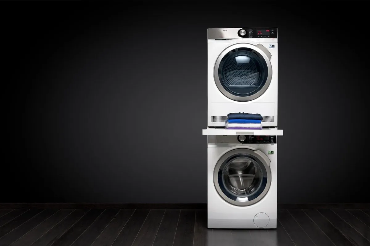 AEG SKP11GW Stapelkit - 60cm Diepe Droger/Wasmachine - afbeelding 6 van 6