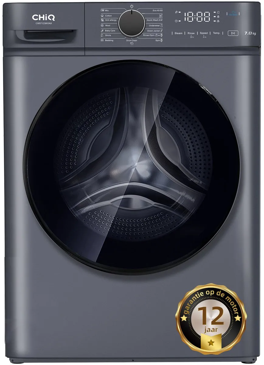 CHiQ CW07123863AX Wasmachine 7kg