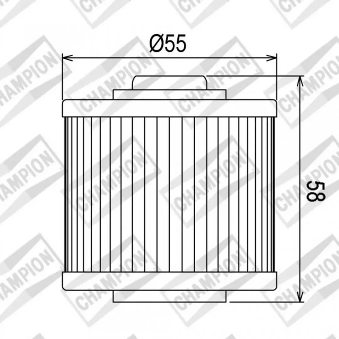 Champion Oliefilter Aprilia Shiver 750 SL GT ABS 2009-2015