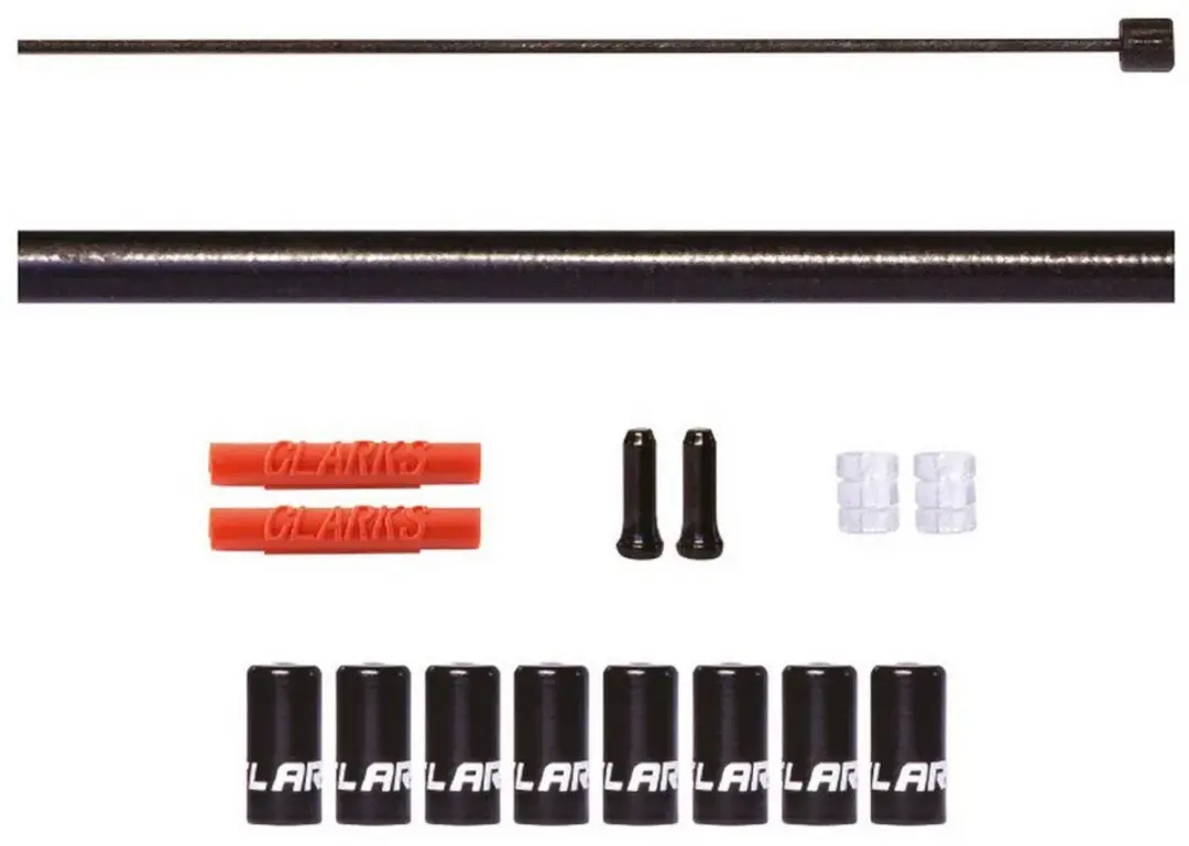 Clarks Teflon PTFE Kabelset Versnelling - Universeel - Zwart
