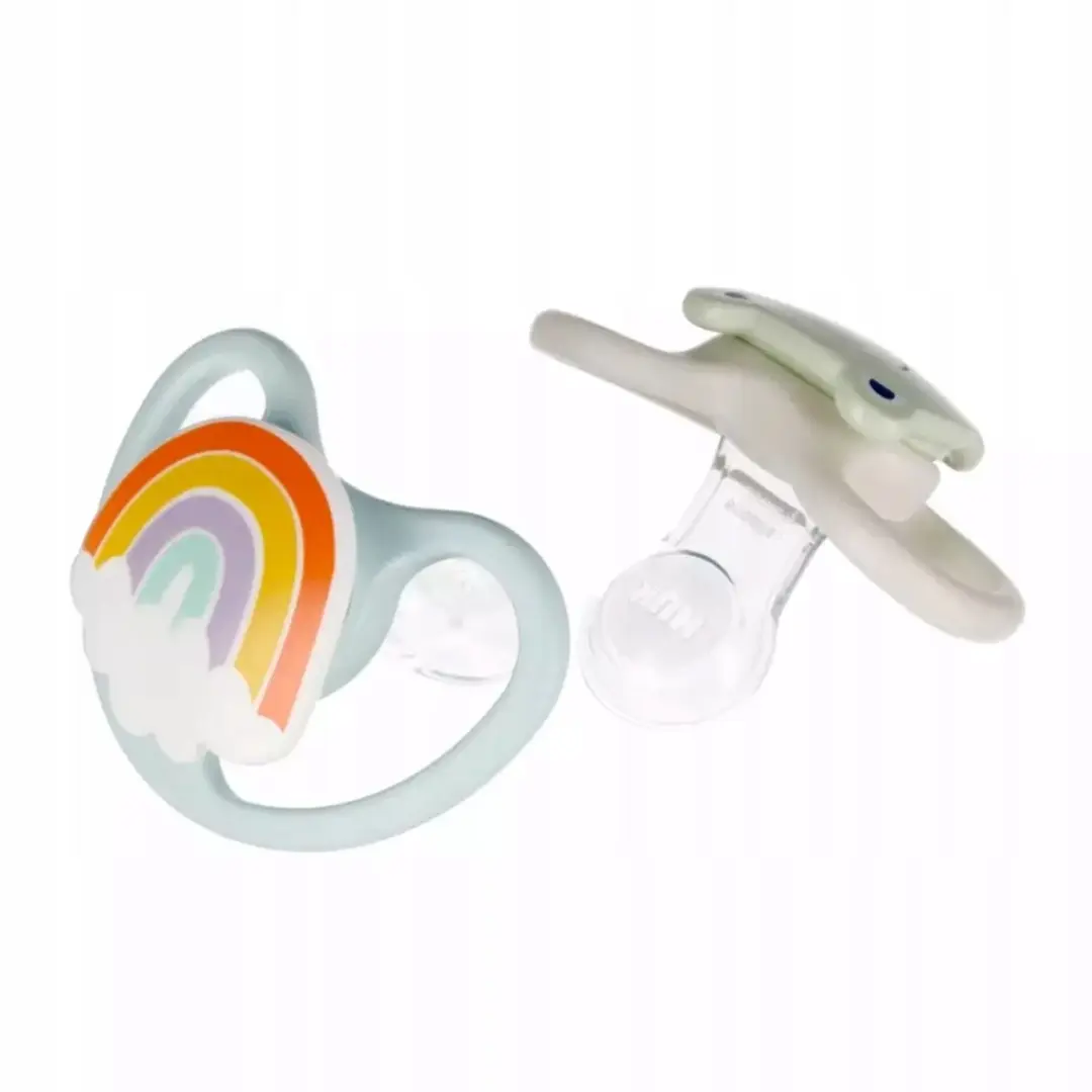 NUK Space Siliconen Speen 0-6m - 2 Stuks